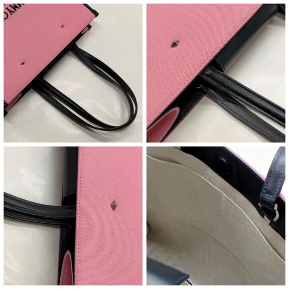 JIMMY CHOO Tote Bag Pink Leather 494-042825 - Picture 7 of 13